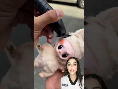 حلاقة 💇🏻‍♀️ لابوبو 🧸😱🍭