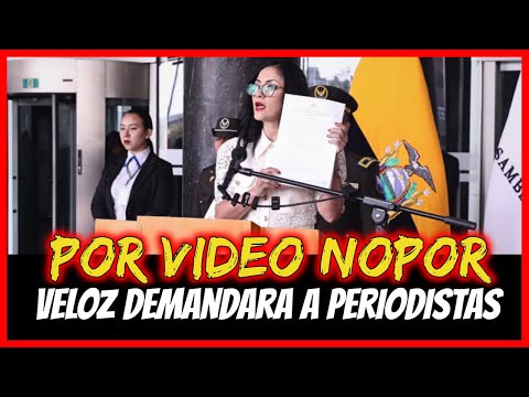 El video NOPOR de Veloz  denunciara a periodistas