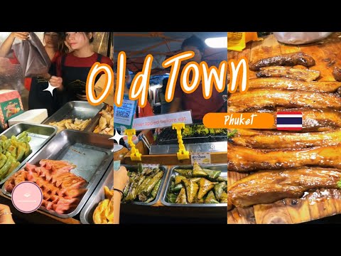 Old Town Phuket | Street Food Walking Tour | Pu Street Food 🥩🏰