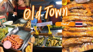 Old Town Phuket | Street Food Walking Tour | Pu Street Food 🥩🏰