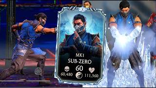 MK Mobile. This Character IMPRESSED Me! MK 1 SubZero Gameplay Review.