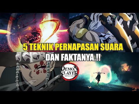 SANGAT MERIAH..!! | FAKTA PERNAPASAN SUARA PADA ANIME DEMON SLAYER..!!