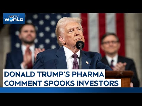 Donald Trump News | Donald Trump's Pharma Comment Spooks Investors