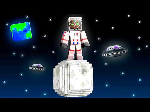 Minecraft PERO es 1 BLOQUE ESPACIAL