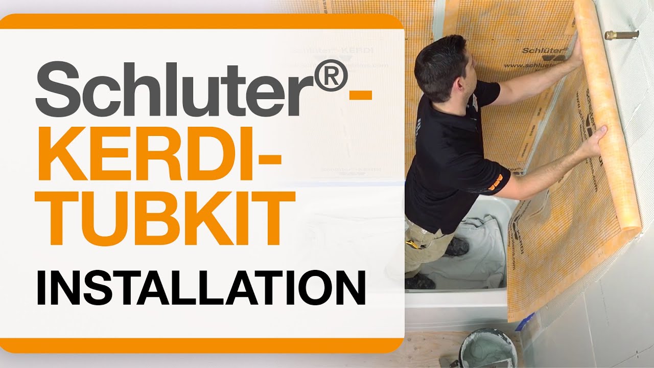 Schluter®-KERDI-TUBKIT | Shower & Tub Kits | Shower System | schluter.ca