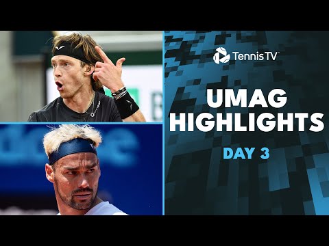 Rublev Seeks To End Four-Match Losing Run; Fognini In Action | Umag 2024 Highlights Day 3