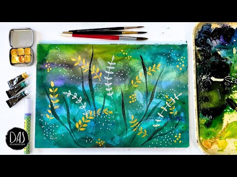 Are you addicted to watercolor painting? If NOT, do this and you’ll paint every day!