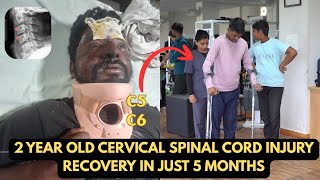 5 महीने में किया 2  साल पुरानी SPINAL CORD INJURY को ठीक