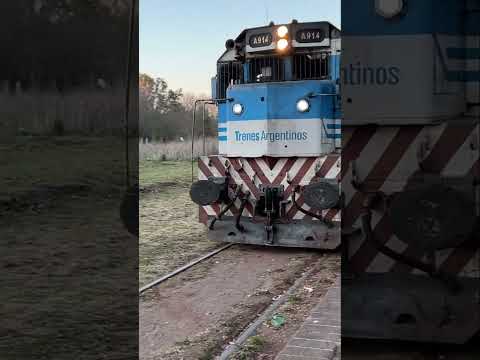 🚂 El Tren pasa por Uribelarrea !! Desde Cañuelas a Lobos. Buenos Aires #paisturistico