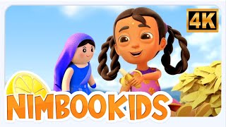 Meri Gudiya In Blue, మేరి గుడియా, Telugu Rhyme For Kids By Nimboo Kids