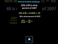 Understanding Percentages and Fractions