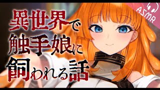 【ASMR/触手両耳かきボイス】異世界で触手娘に飼われる話【睡眠導入/男性向けシチュエーション】