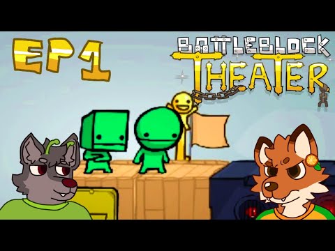 Creeper me irritando por 11 minutos | BattleBlockTheatre #1