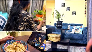 Living Room Makeover || Routine After Coming Home From Work ❤️ Ft.Nestasia#vlog#home#diml#youtube 