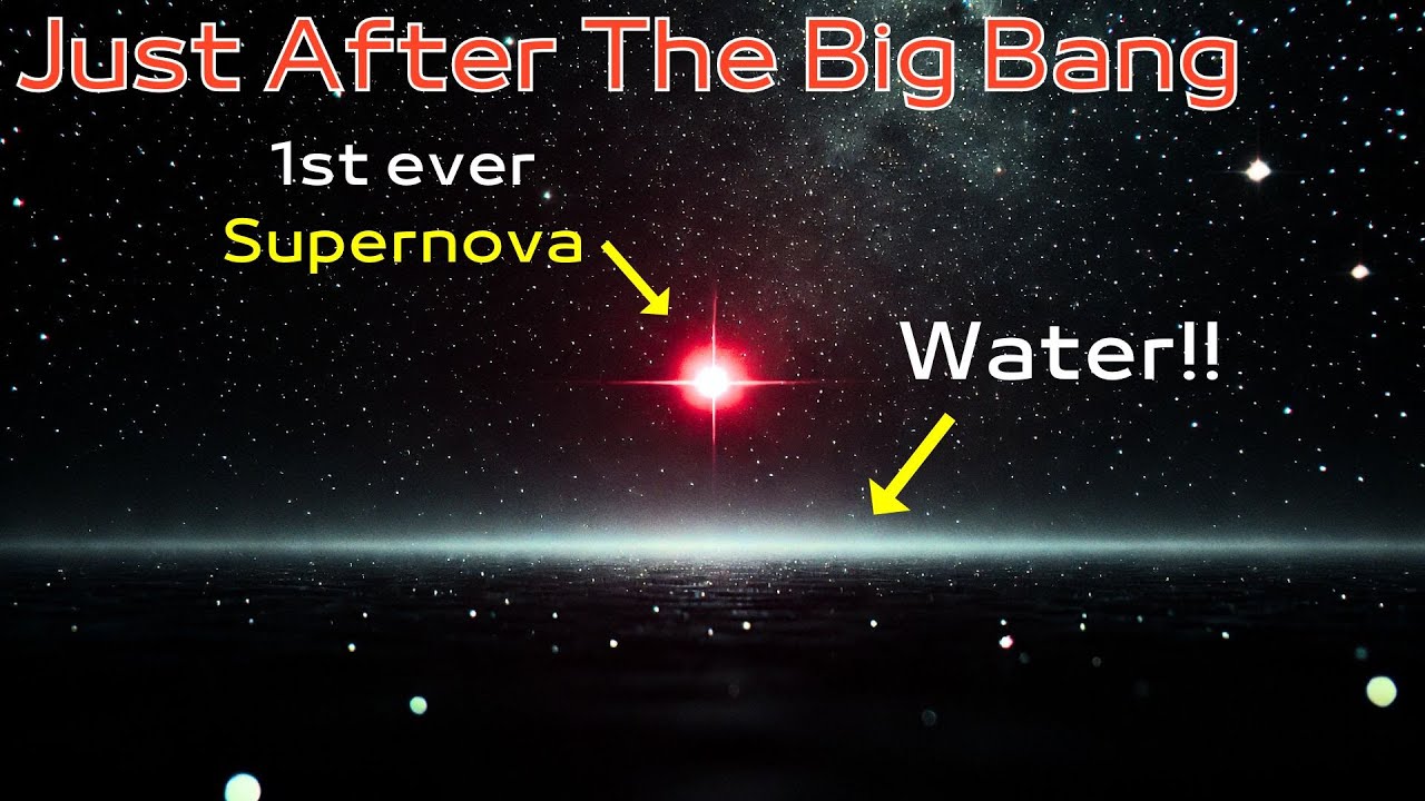 Shocking! Scientists think the Early Supernovae Created Water In The Universe