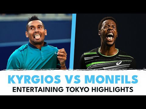 Entertaining Nick Kyrgios vs Gaël Monfils Match 🤩 | Tokyo 2016 Semi-Final Highlights