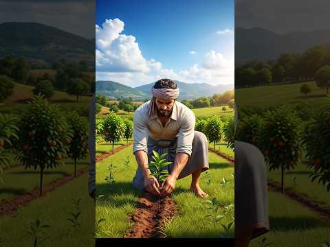 " kisan ke santre 🍊 ka bageecha "#shots #trending #ai