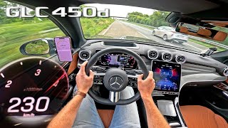 FORGET AMG! 2025 Mercedes GLC 450d is STRAIGHT SIX TURBO on AUTOBAHN!