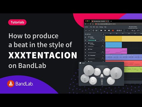 How to produce a XXXTentacion style beat using BandLab's free web Mix Editor