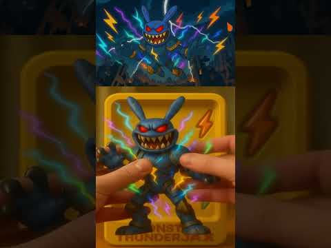 Incredibox Sprunki OC - Monster Thunder Jax and Monster Thunder Pomi Unboxing In Real Life#shorts