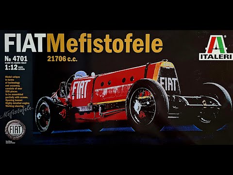 Fiat Mefistofele Italeri 1/12 Part-1