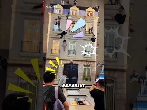 Rumah yang Membuat Semua Orang Bisa Memanjat Dinding😱