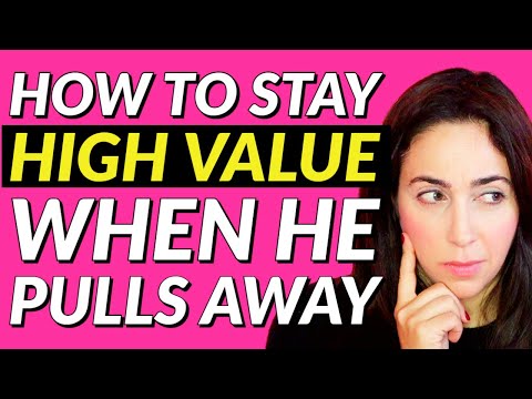 Exactly How To Stay High Value When A Man Pulls Away 😢📱