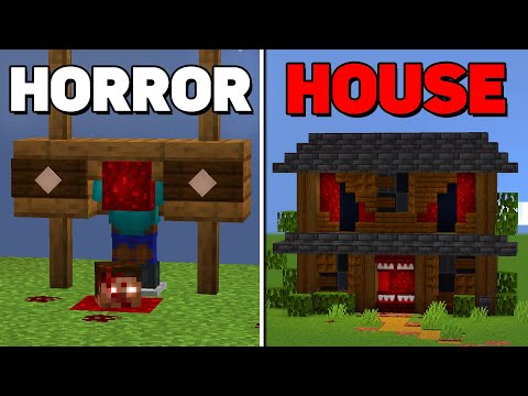 Top 15 Scariest Halloween Build Hacks in Minecraft!