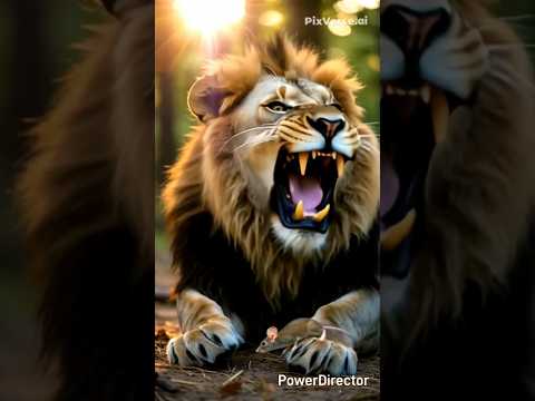 Ser Aur Chuha ! Lion And Rat! #ytshorts #shortsvideos #lion #youtubeshorts #videos #cartoon #youtube