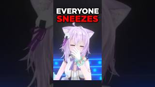 Hololive Members Sneezes in 3D