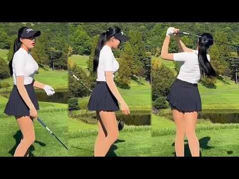 닮고싶은 스윙스피드! KLPGA 장원주 프로의 골프스윙!