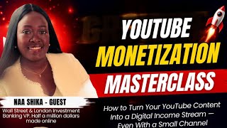 How to Turn Your YouTube Content Into a Digital Income Stream — Even With a Small Channel