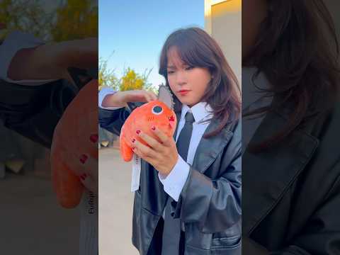 If you see me watching the Reze Arc multiple times…blame Pochita ⛓️🫀 #chainsawman #csm #anime