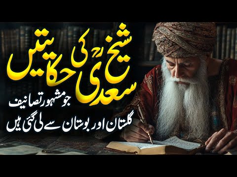 Sheikh Saadi Hikayat Moral Story | Sheikh Saadi Ki Baatein | Saadi Shirazi | Saadi Aqwal | Meezan