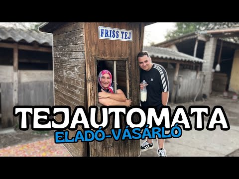TEJÁRUS ÉS A VÁSÁRLÓ | TEJAUTOMATA + BAKIK