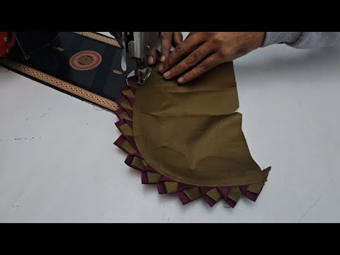 Very Easy and Beautiful Kurti Neck Design Cutting and Stitching