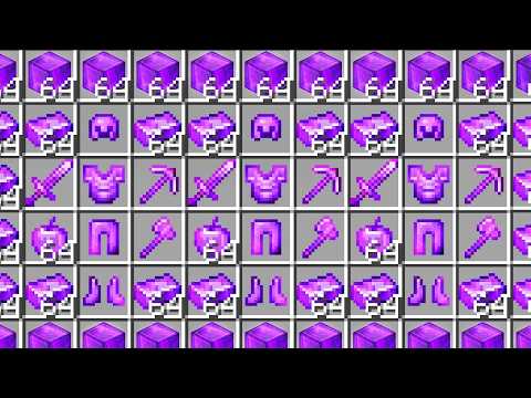 Minecraft ama 1.000.000 NETHERİTE VAR !