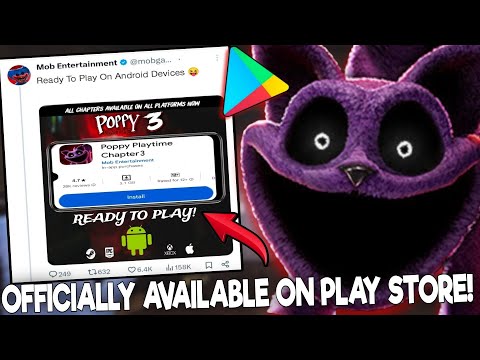 Poppy Playtime Chapter 3 - Android Release Date Leaked | Poppy playtime chapter 3 Mobile