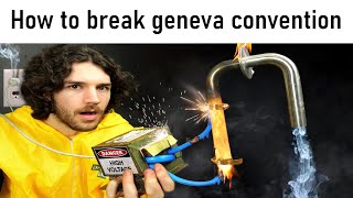I made a chemical weapon at home