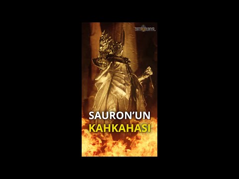 Yüzük Kardeşliği Filminde Sauron'un Sesi ve Kahkahası! Orta Dünya - Yüzüklerin Efendisi #shorts