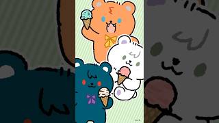 【アニメ】はーい！ #さんくま #anime #にじさんじ #ショートアニメ