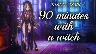 【90 minutes  with a witch】ASMR KU100 / 疲れたならば来るがいいよ