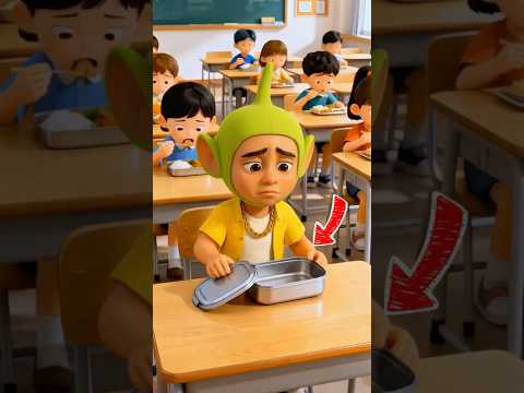 Larín Junior abrió su lonchera… y estaba VACÍA 😢🥪 | El final te tocará el corazón 🎒