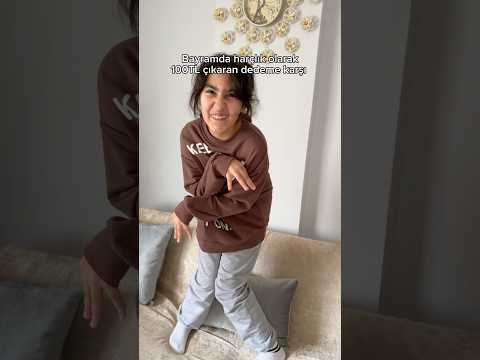 Bayramda 100 TL Çıkaran Dedeme Karşı Ben 😂