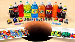 Massive Toothpaste Eruption & Racing Cars vs Marbles with Coca-Cola & Mentos & Marble Run Race