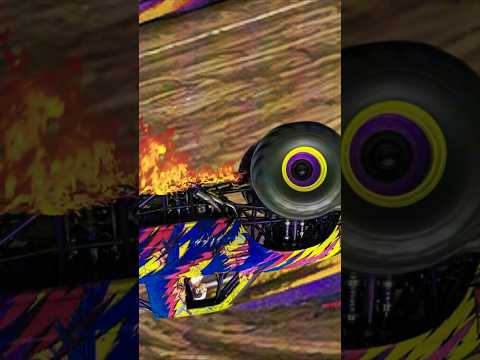 FAIL! Monster Truck catches fire! 🔥😱