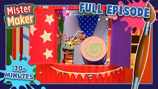 Mister Maker 🎨 Series 3, Episode 5-6 | DOUBLE FULL EPISODE - Arts & Crafts