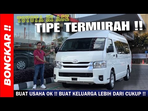 Bongkar !! TOYOTA HI ACE COMMUTER 3.0 MT 2025 || REVIEW EXTERIOR & INTERIOR TERBARU !!