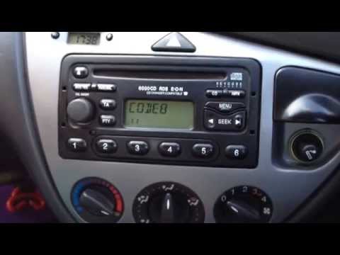 Ford focus how to remove radio #2