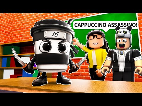 Sınıfa Cappuccino Assassino Geldi! Sınıfta Yaramazlık - Roblox